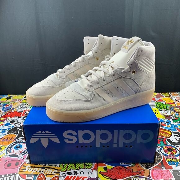 Adidas Rivalry HI Suede Gold Men's Various Sizes - Picture 1 of 13